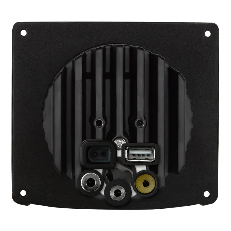 Collection of GME GR350BT bluetooth stereo black in a gallery layout